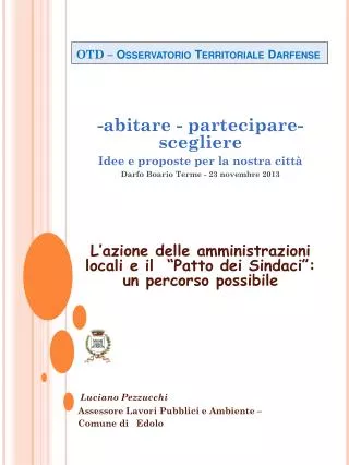 otd osservatorio territoriale darfense
