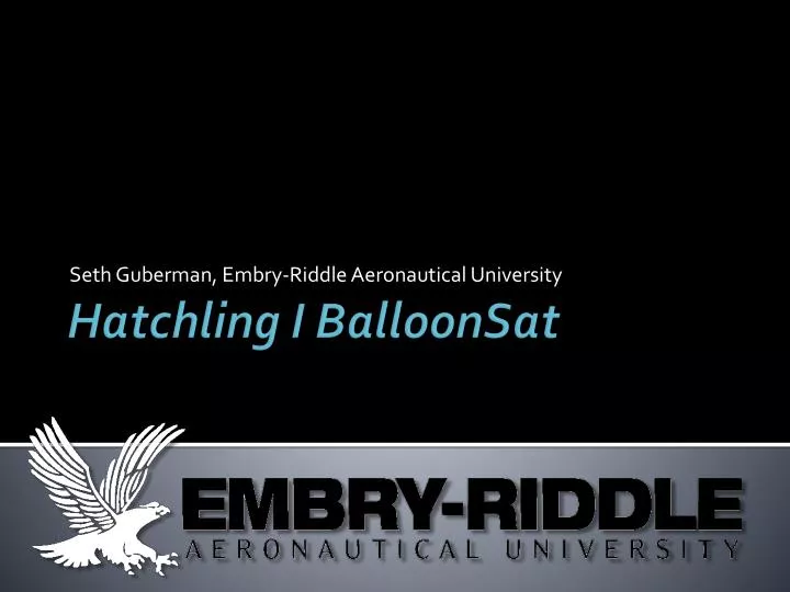 seth guberman embry riddle aeronautical university