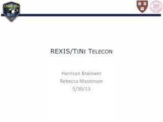 REXIS/ TiNi Telecon