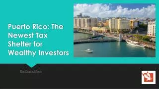 Puerto Rico tax shelter