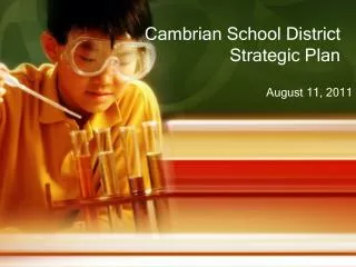 Cambrian School District Strategic Plan
