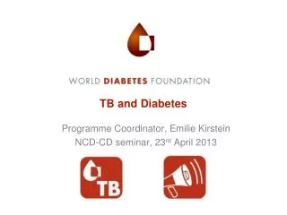 TB and Diabetes