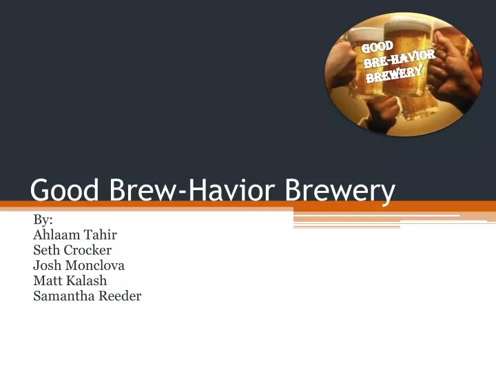 good brew havior brewery