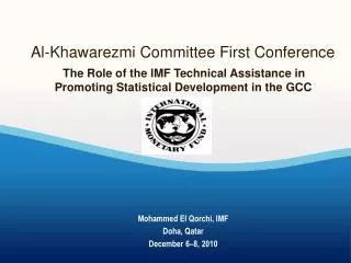 Al-Khawarezmi Committee First Conference