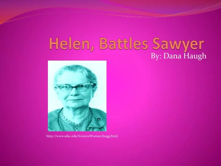 helen battles sawyer