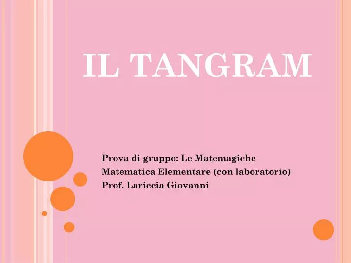 il tangram