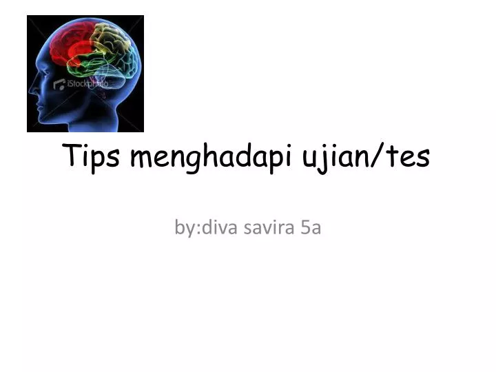 tips menghadapi ujian tes