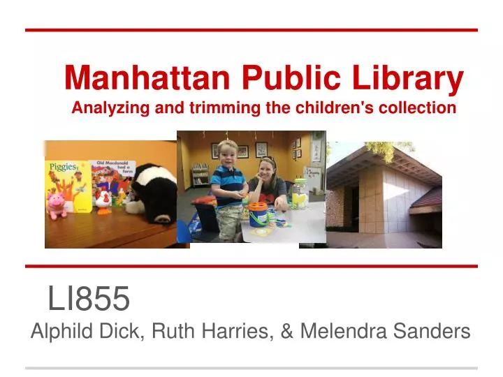 manhattan public library analyzing and trimming the children s collection