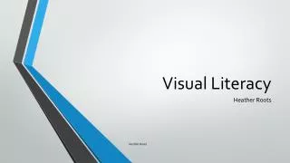 Visual Literacy