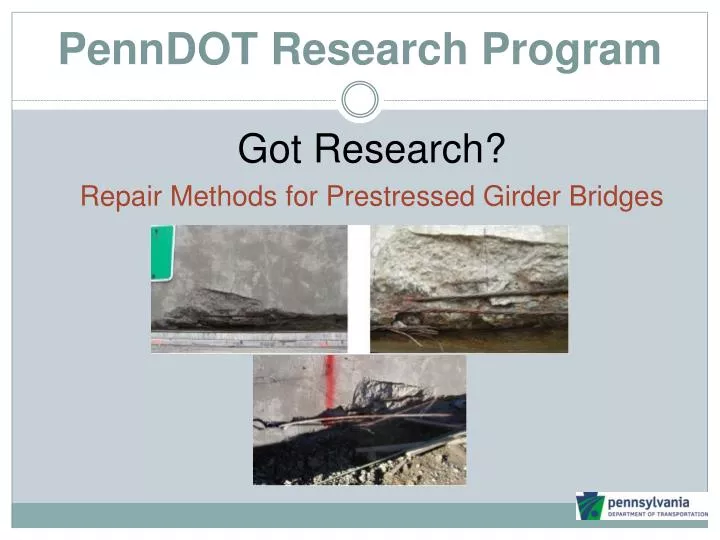 penndot research program