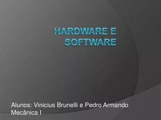 hardware e software