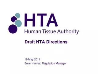 Draft HTA Directions