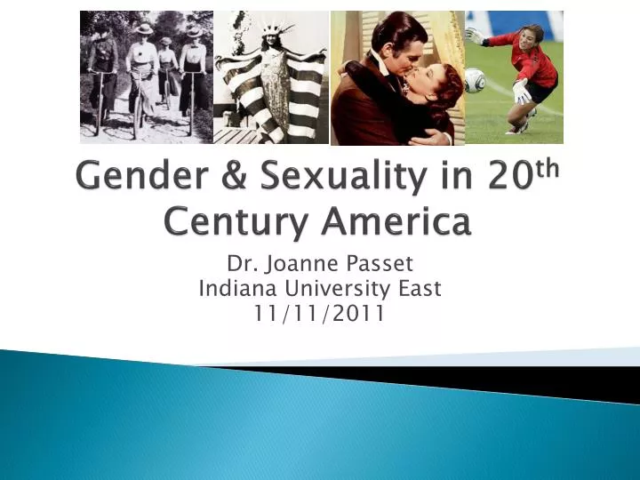 gender sexuality in 20 th century america