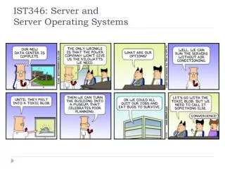 IST346: Server and Server Operating Systems