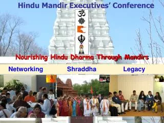 Nourishing Hindu Dharma Through Mandirs
