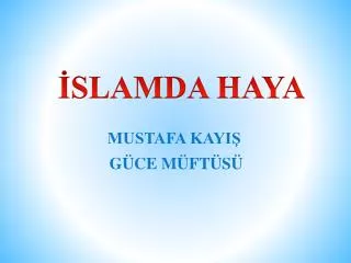 slamda haya