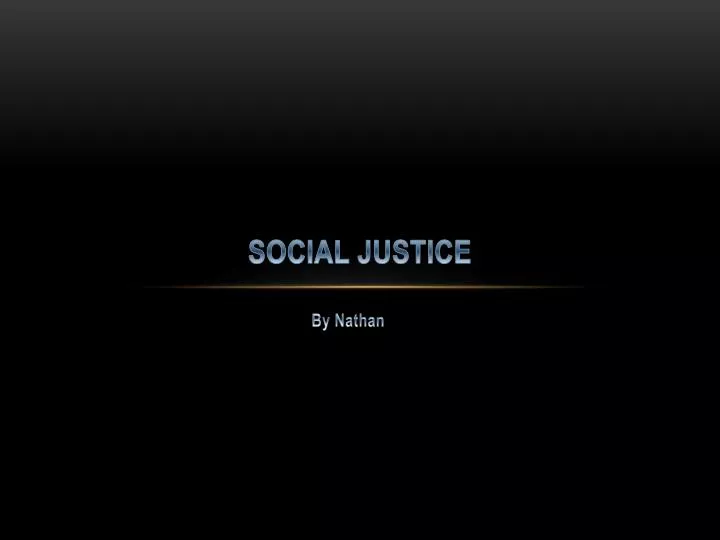 social justice