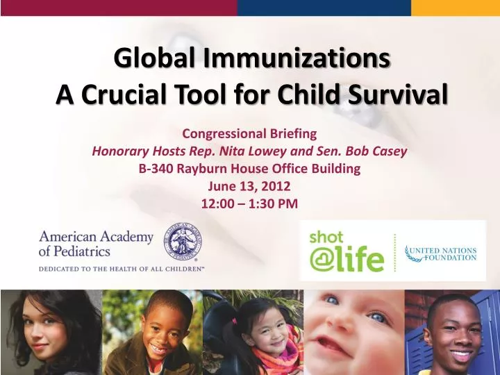global immunizations a crucial tool for child survival