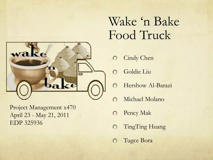 wake n bake food truck