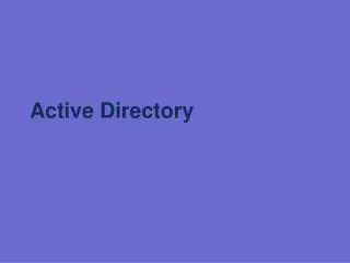 active directory