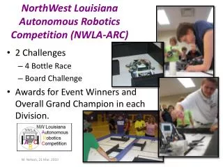 NorthWest Louisiana Autonomous Robotics Competition (NWLA-ARC)