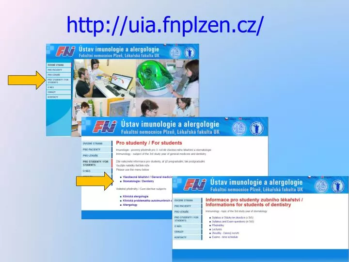 http uia fnplzen cz