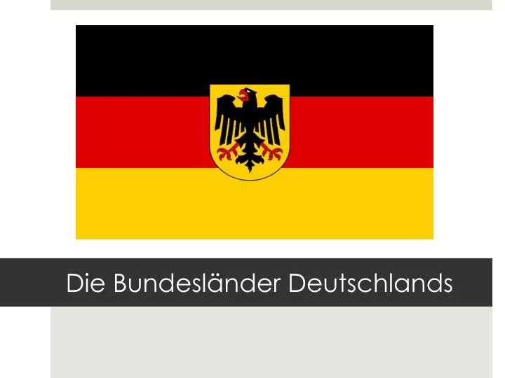 die bundesl nder deutschlands