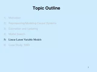 Topic Outline