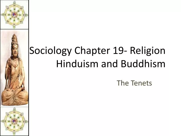 sociology chapter 19 religion hinduism and buddhism