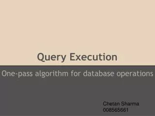 Query Execution