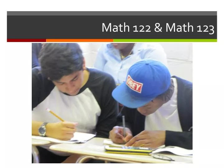 math 122 math 123