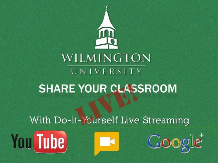 with do it yourself live streaming