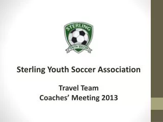 Sterling Youth Soccer Association