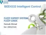 BEE4333 Intelligent Control - slide 1