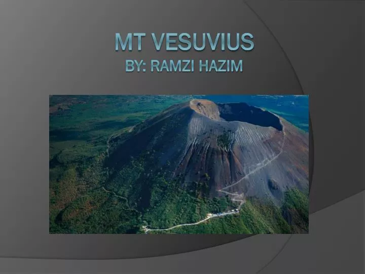 mt vesuvius by ramzi hazim