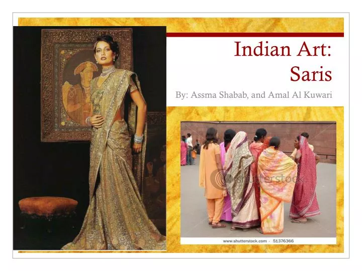 indian art saris