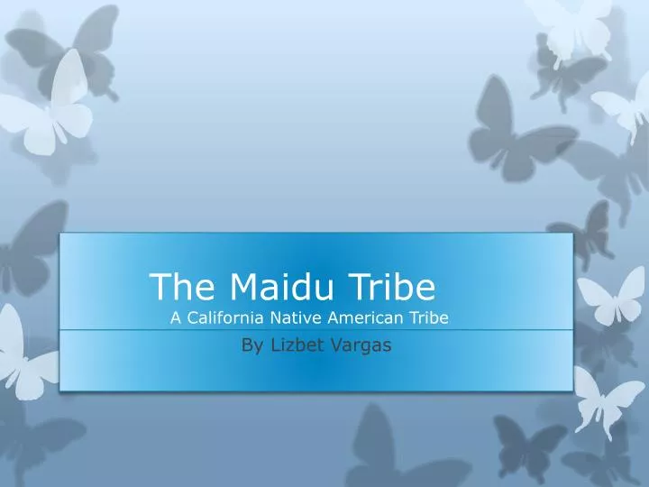 the maidu tribe a california native american tribe