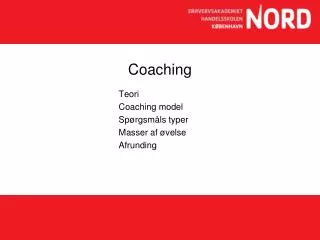 coaching