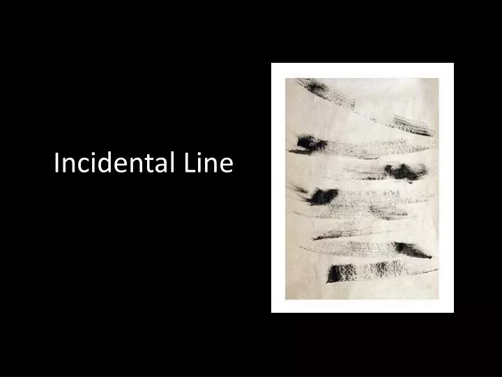 incidental line