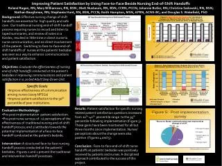 Improving Patient Satisfaction by Using Face-to-Face Beside Nursing End-of-Shift Handoffs