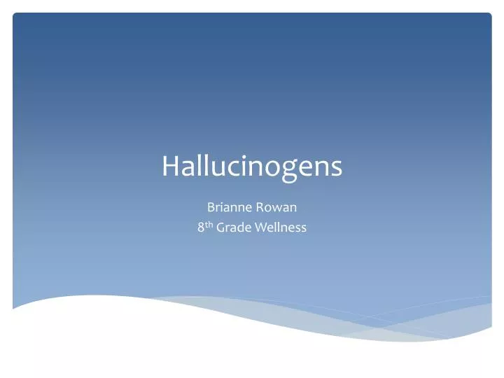 hallucinogens