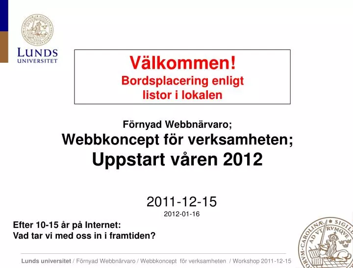 f rnyad webbn rvaro webbkoncept f r verksamheten uppstart v ren 2012