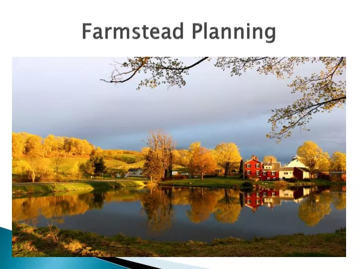 farmstead planning