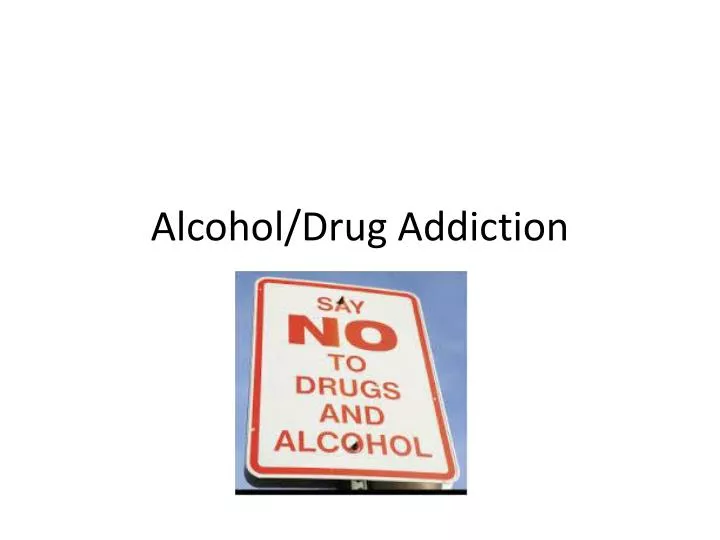 alcohol drug addiction