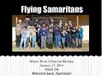 Flying Samaritans - slide 1