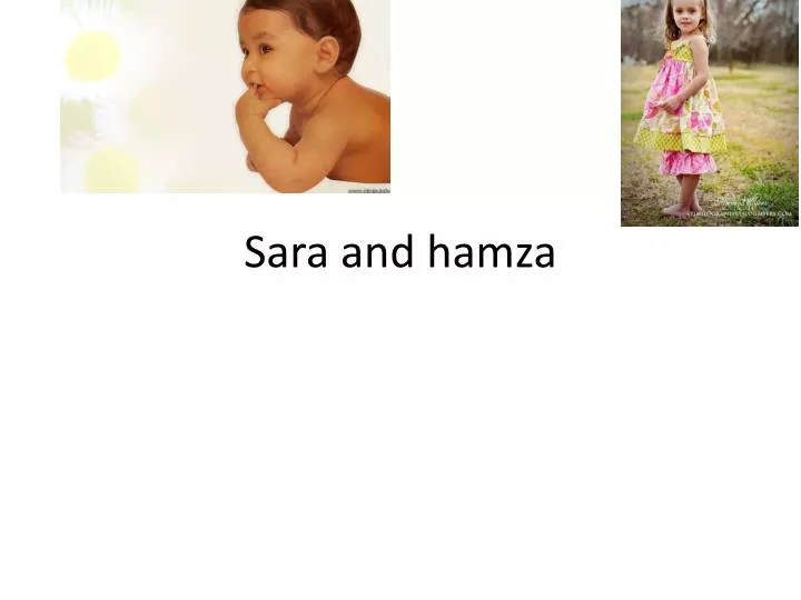 sara and hamza