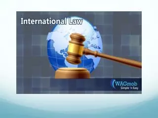 What You Know About International Law