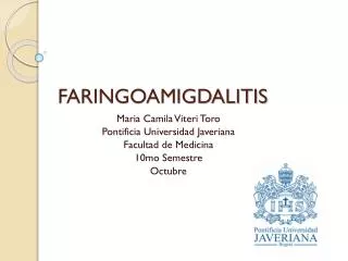 faringoamigdalitis
