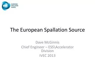 The European Spallation Source