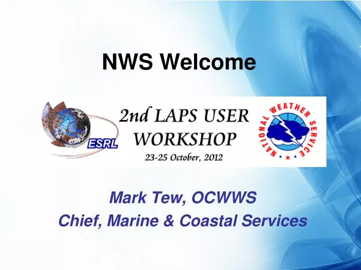 nws welcome
